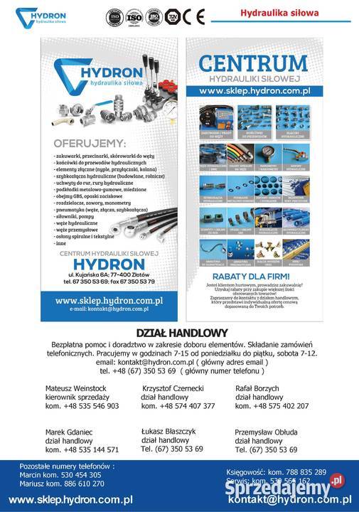 Zakuwarka do węży hydraulicznych S51 do 2 4SP Złotów