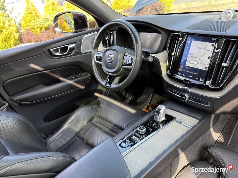 VOLVO XC60 T8 Recharge PluigIn Hybrid podgrzewane fotele Sosnowiec