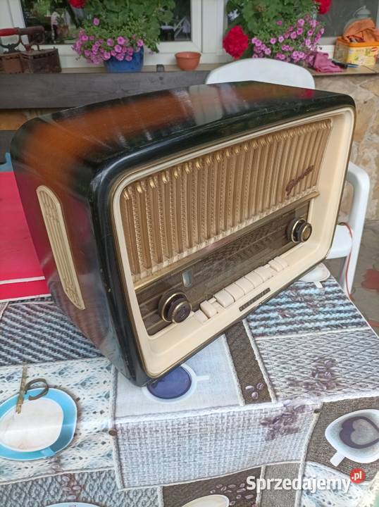 Telefunken Gavotte 9 niemieckie radio lampowe Płock