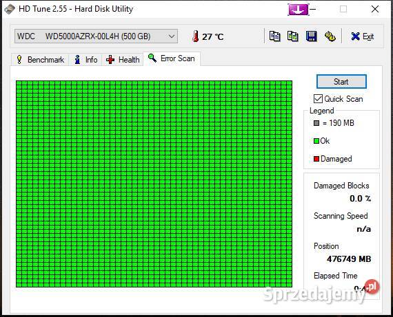 Dysk HDD WD Green 500GB WD5000AZRX SATA III 35 3,5” Poznań
