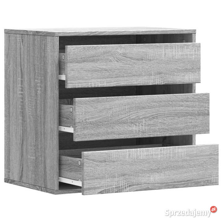 Komoda szary dąb sonoma 60x41x58 materiał mazowieckie Warszawa