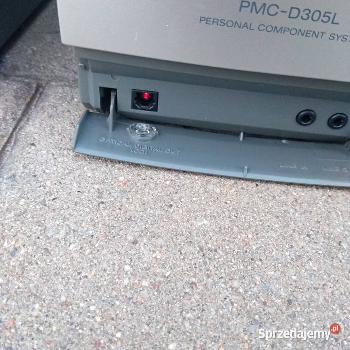 SONY PMCD305L miniwieża Magnetofon korektor CD Świebodzice