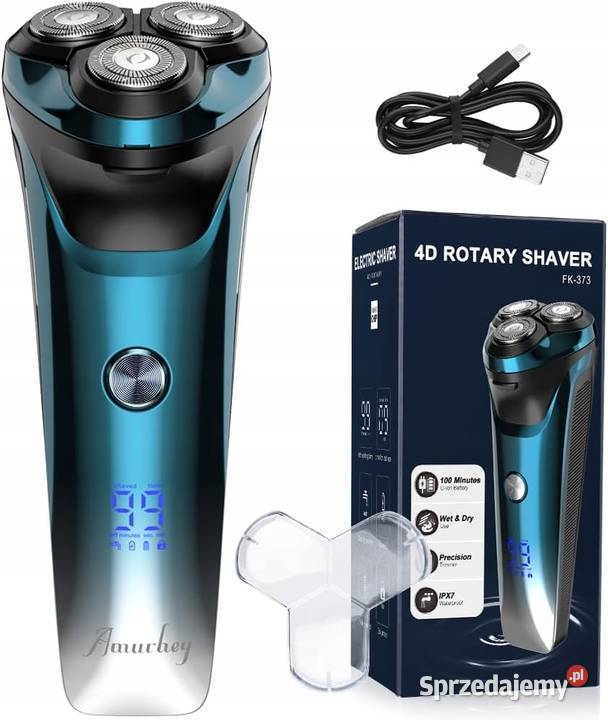 Golarka 4D Amurhey IPX 7 głowice Myszyniec