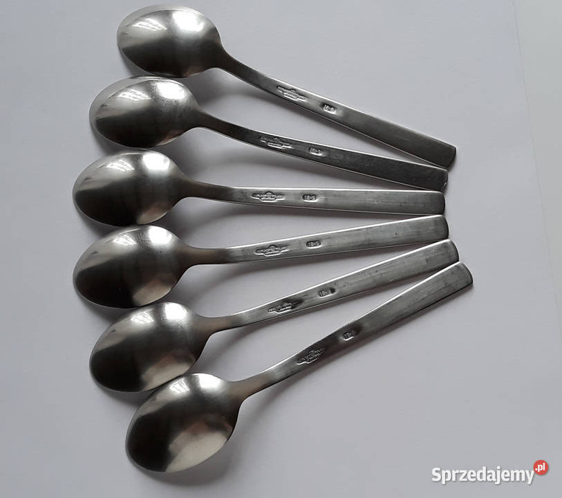 Łyżeczki do herbaty 2 KONWALIE Gerlach sztućce Sztućce śląskie Dąbrowa Górnicza
