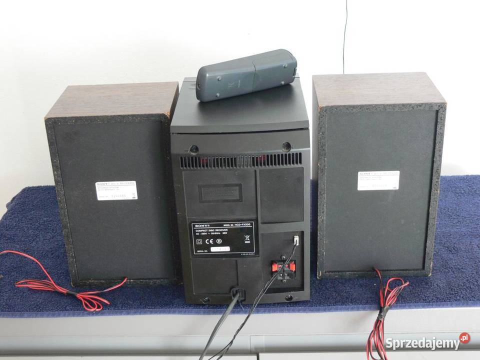 Wieża Sony HCDFX200 pil USB mp3 CD RDS AUX Jasło