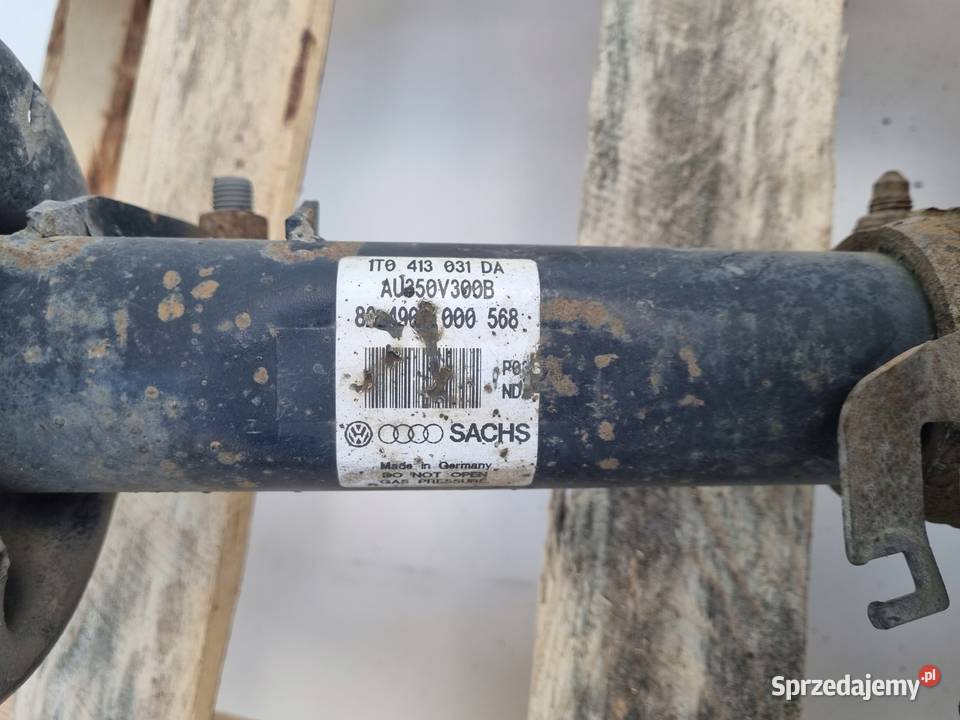 Audi A3 8P II 14 TFSI PRAWY PRZEDNI AMORTYZATOR Zawieszenie i amortyzacja lubelskie Rudka