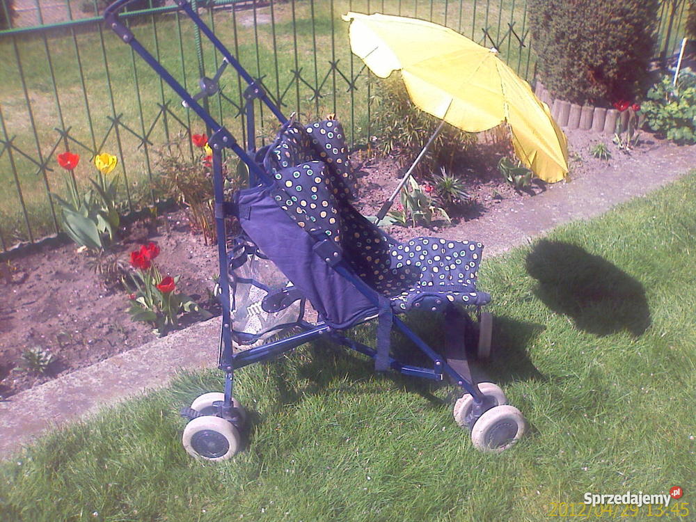 SOLIDNY WÓZEK DZIECI SPACERÓWKA Parasolka LASKA Łódź