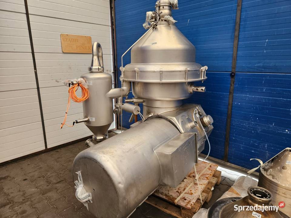 Wirówka Alfa Laval używana jako odpieniacz Krotoszyn