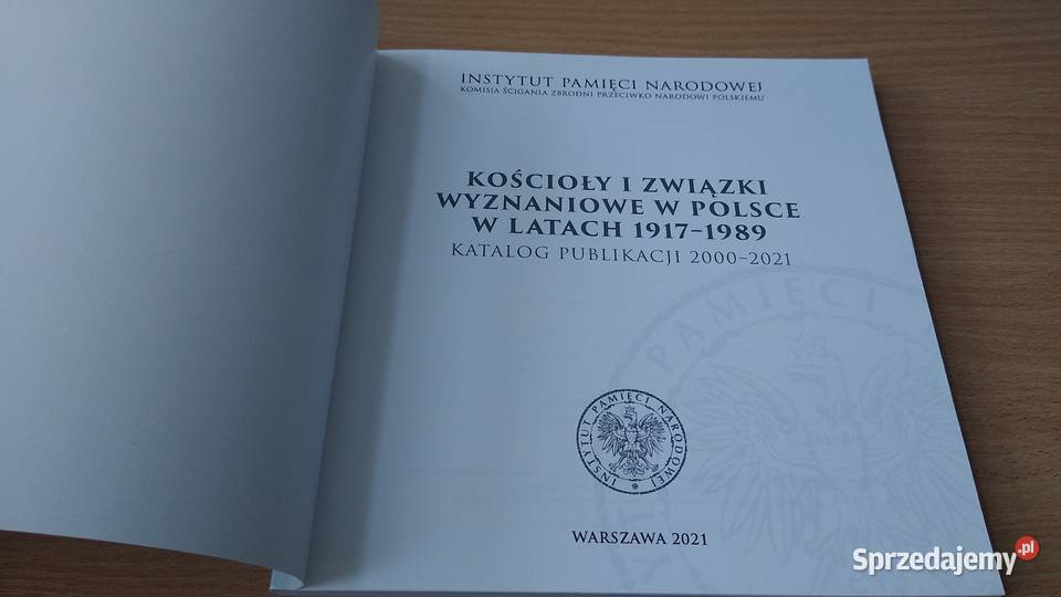 Kościoły I Związki Wyznaniowe W Polsce 1917–1989. Katalog Gdańsk ...