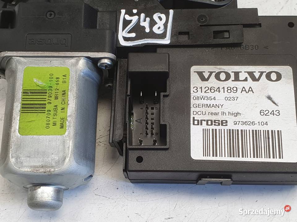 Volvo V50 S40 II SILNICZEK PODNOSZENIA SZYBY Chełm sprzedam
