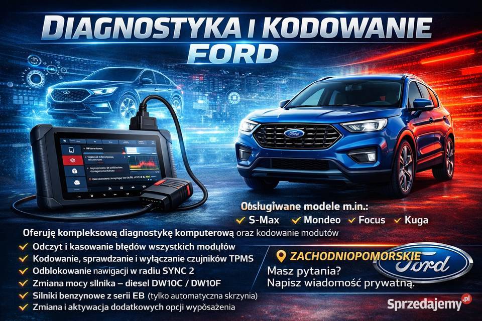 Diagnostyka I Kodowanie Ford Stargard