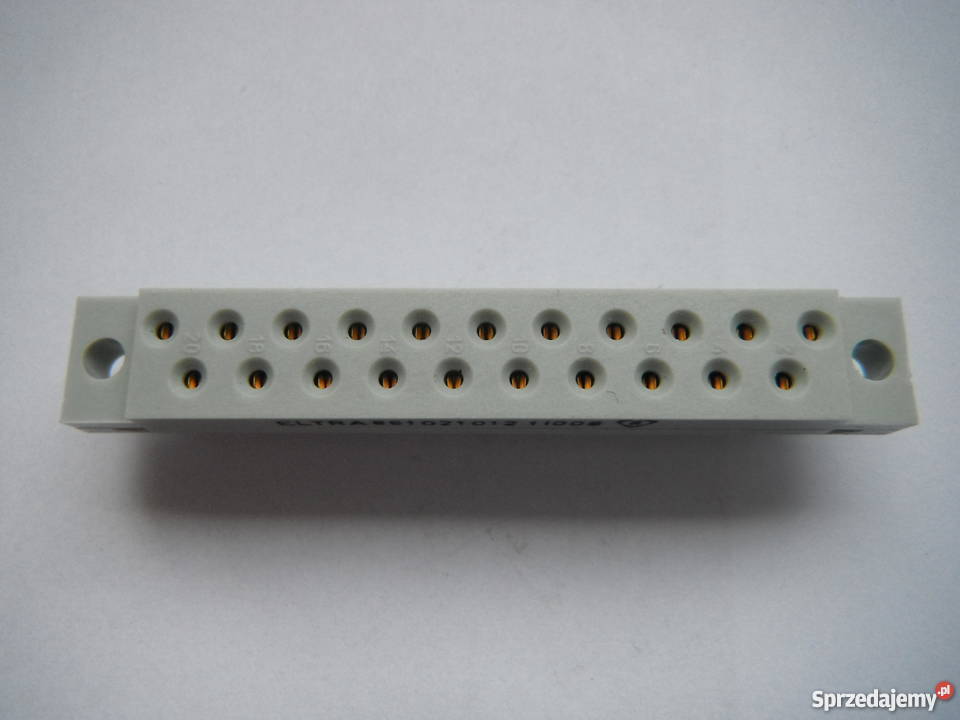Złącze 21 pin Eltra 851 Nowe 8610210121l000 Części i akcesoria