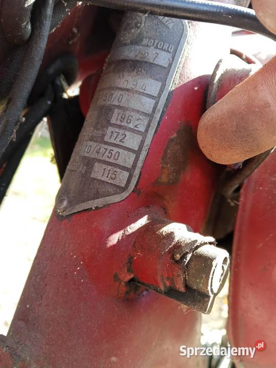 Cz 175 typ 450 62r uszkodzony Szczytno sprzedam