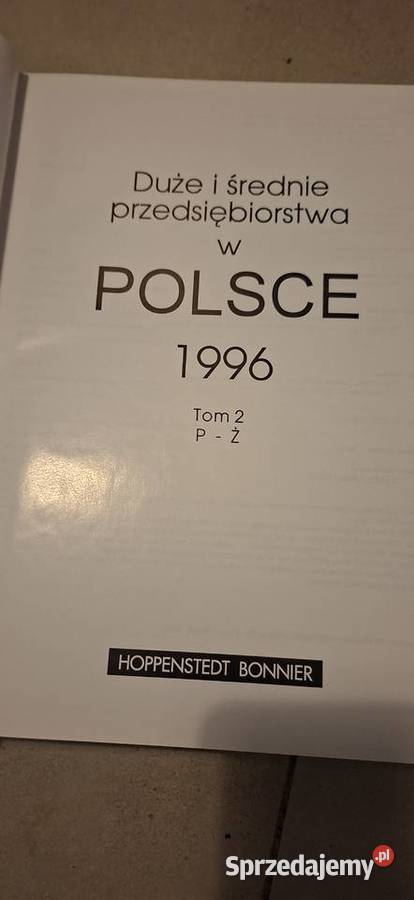 Pierwsze wydanie Duże i Średnie Przedsiębiorstwa Łęczyca