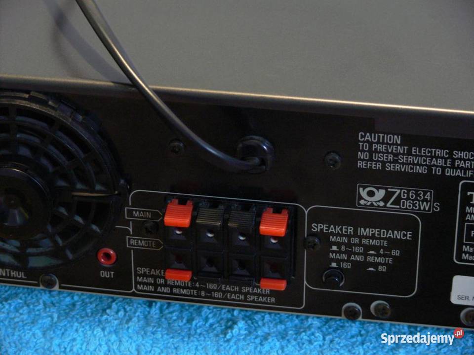 Amplituner z korektorem Technics SAR230 mocny Jasło