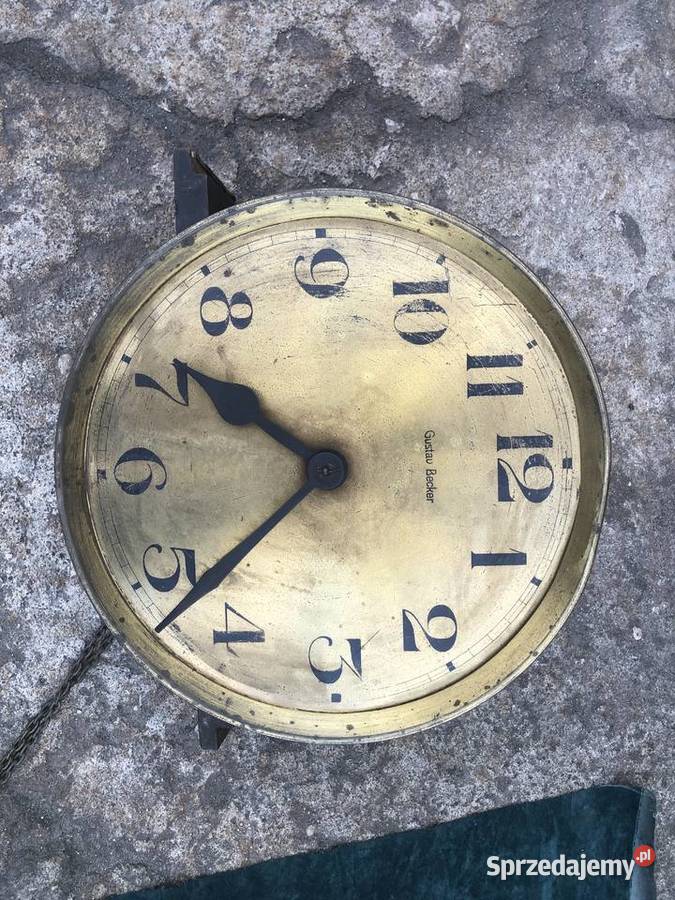 Zabytkowy zegar Becker