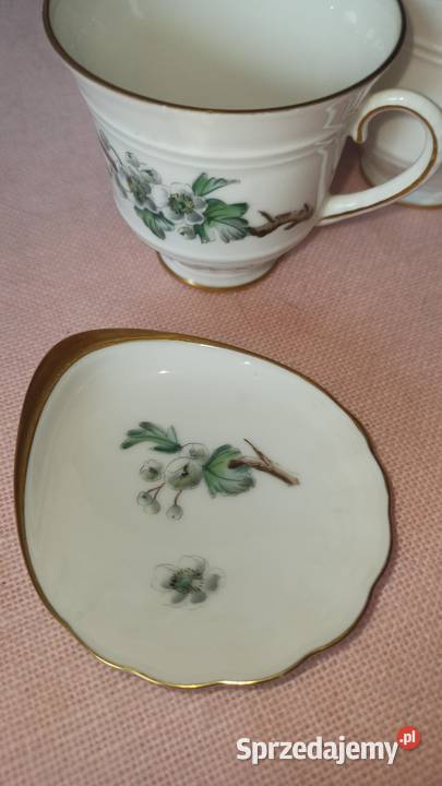 Filiżanka z talerzykiem deserowym BG Kjbenhavn