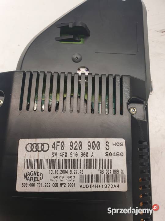 LICZNIK ZEGARY AUDI A6 C6 30 TDI 4F0920900S osobowe Przystajń