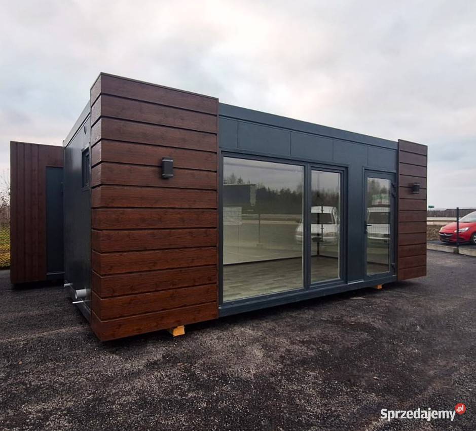 Pawilon PIR 100 całoroczny Sklep Modułowe Biuro Strzebielino