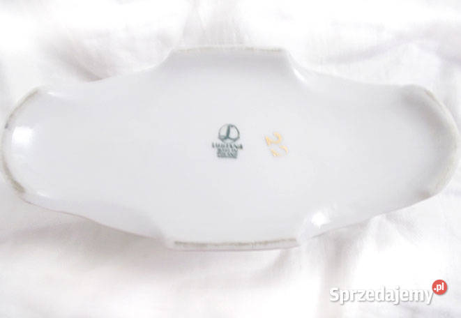 prl świecznik Lubiana vintage świecznik biały Szczecin