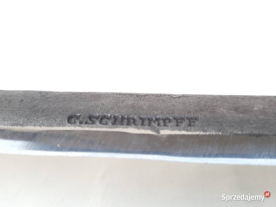 Stary Ośnik Ciesielski G SCHRIMPFF Remscheid Grodzisk Mazowiecki