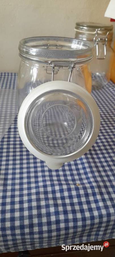 Słoiki z klamrą na przetwory przezroczysty mazowieckie Warszawa