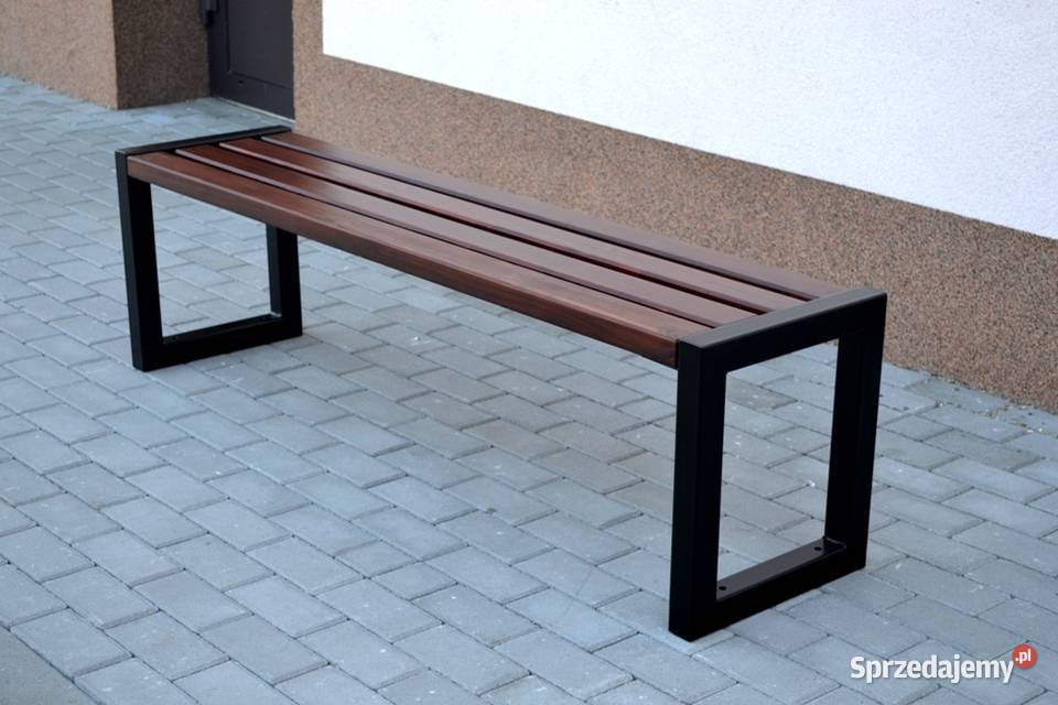 ławka parkowa ogrodowa miejska bez oparcia EVA sprzedam