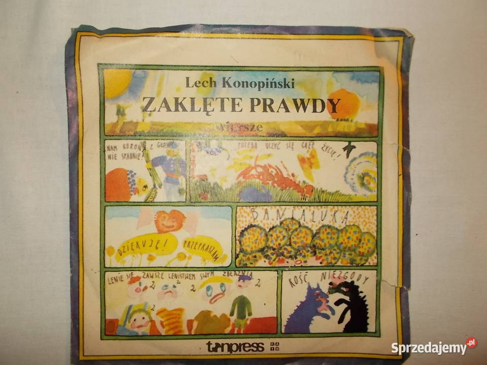 Zaklęte prawdywierszeLech Konopińskiwinyl