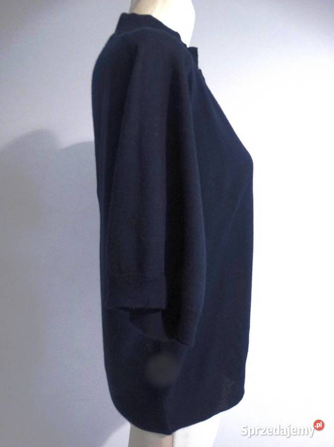 Sweter Wełniany Krótki Rękaw w stylu Polo do Swetry i golfy Łomża