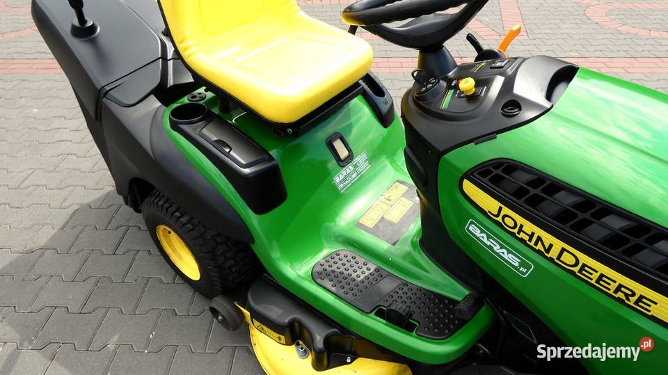 Traktorek kosiarka John Deere X155R BS 2 łódzkie Świnice Warckie