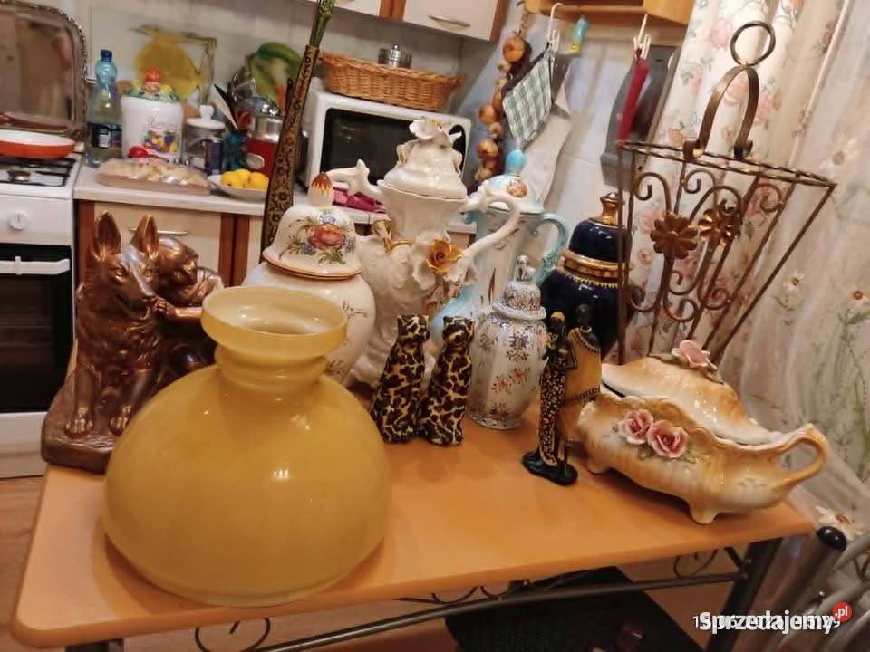 stare przedmioty wyprzedaż figurka wazon klosz i Gorzów Wielkopolski