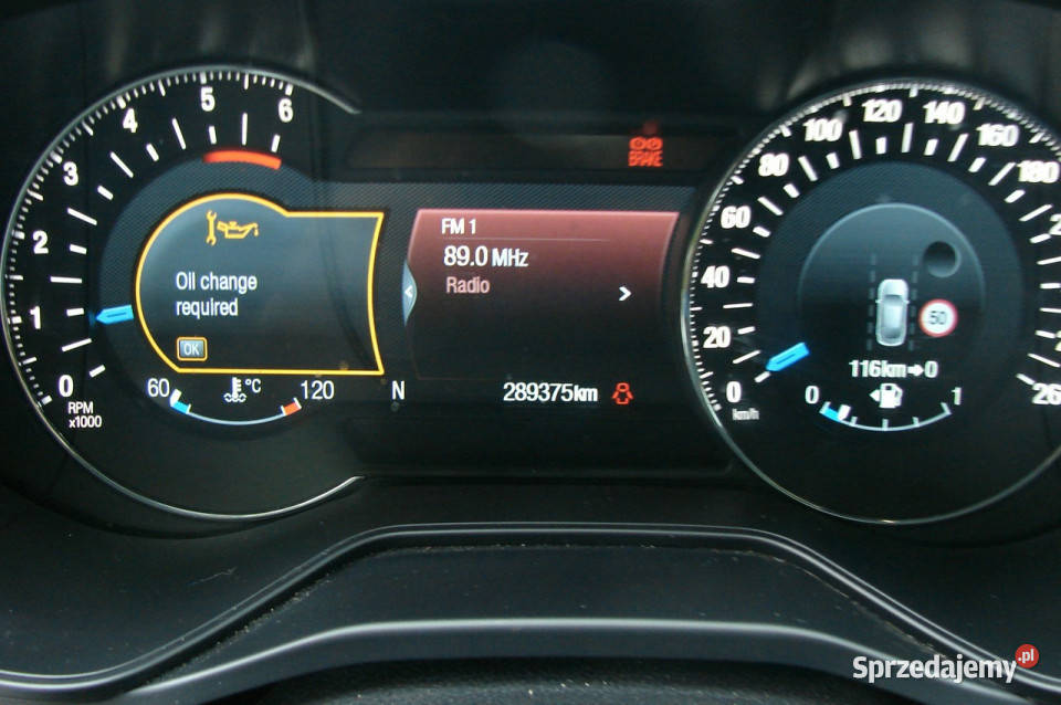 Ford Mondeo 16 TDCi 116 Super stan Mk5 2014 srebrny Piła