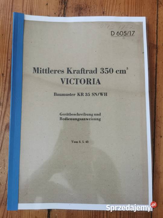 Victoria model KR 35 SNWH Opis i instrukcja