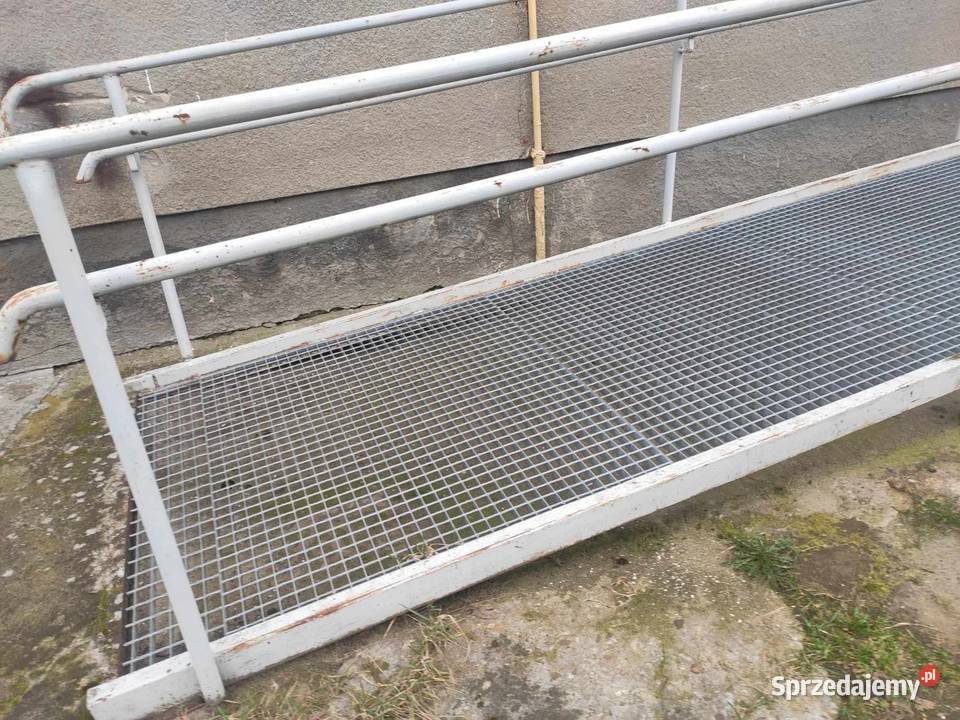 Podjazd stalowy osoby niepełnosprawnej podkarpackie Trześń