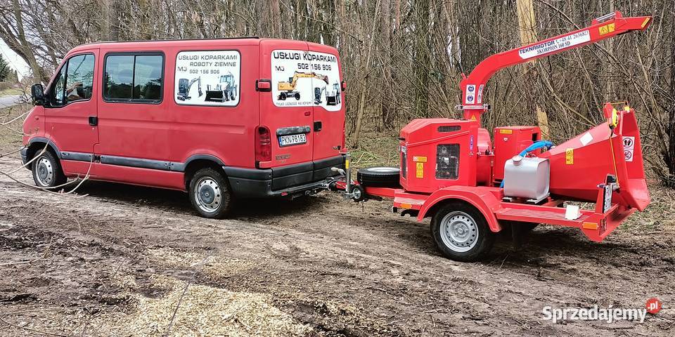 Usługi rębakiem Wąsosze