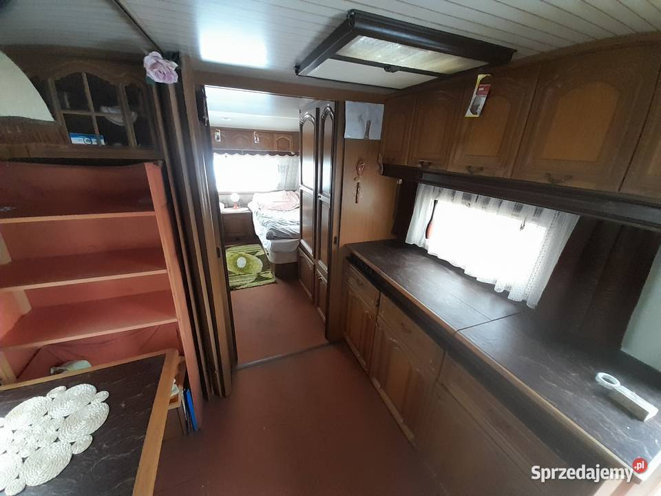 Przyczepa kempingowa z wc transport Sieradz