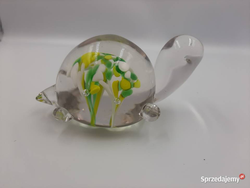 Przycisk do papieruozdoba żółwik Inowrocław