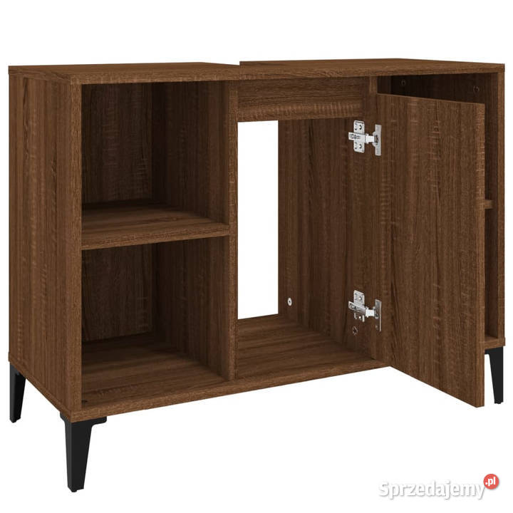 Szafka pod umywalkę brązowy dąb 80x33x60 Warszawa