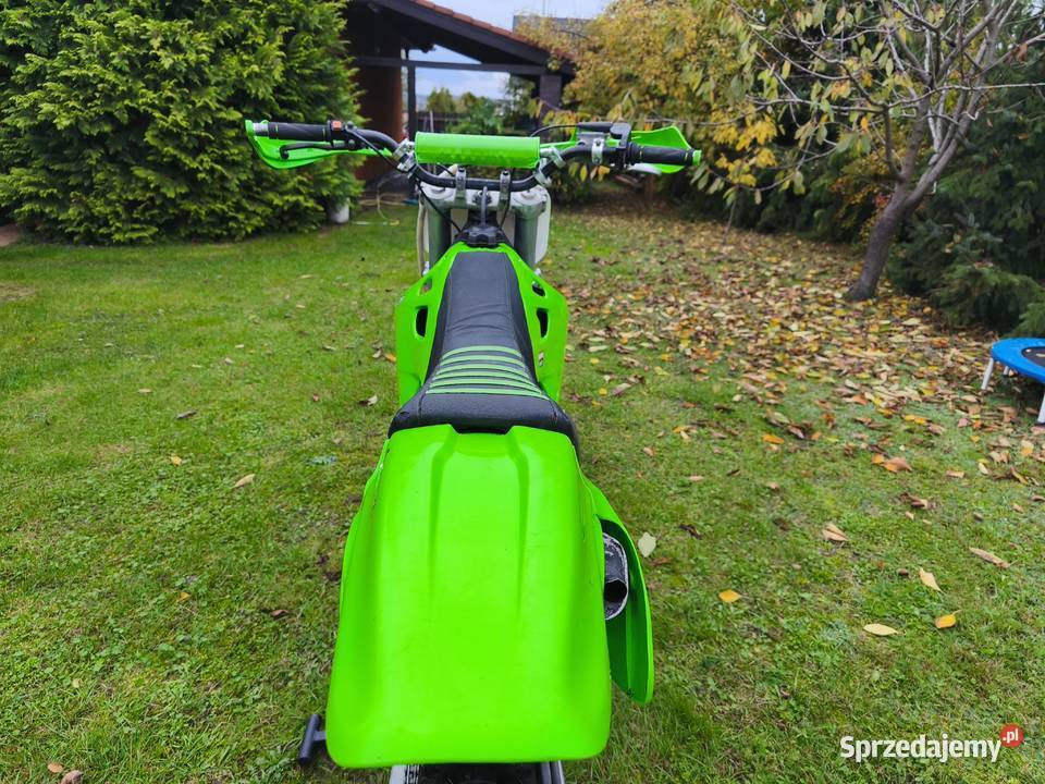 Kawasaki KX 125 2T Acerbis Renthal Handbary YZ 125cm3 wielkopolskie Bralin sprzedam