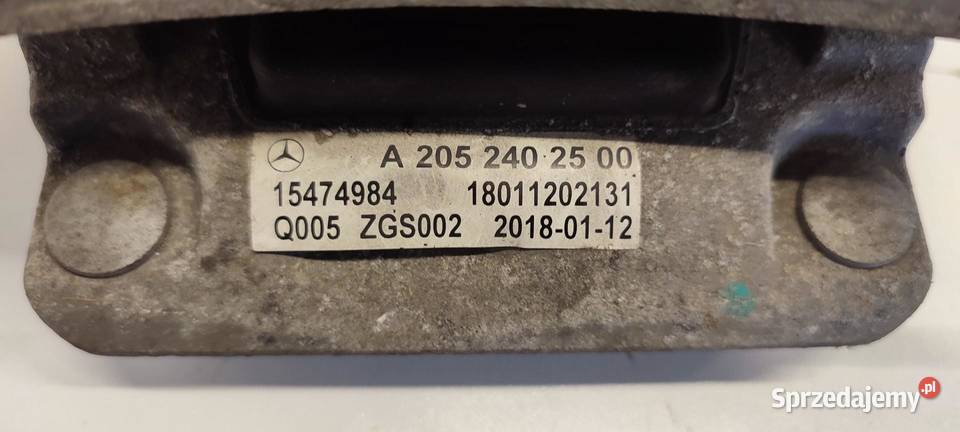 MERCEDES GLC W253 X253 ŁAPA PODUSZKA SKRZYNI