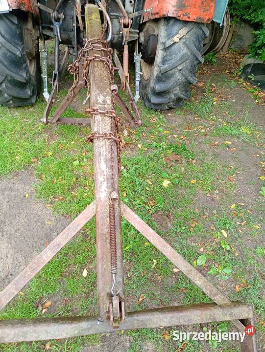 Ładowacz na tył ciągnika łyżka wysięgnik Udrzynek