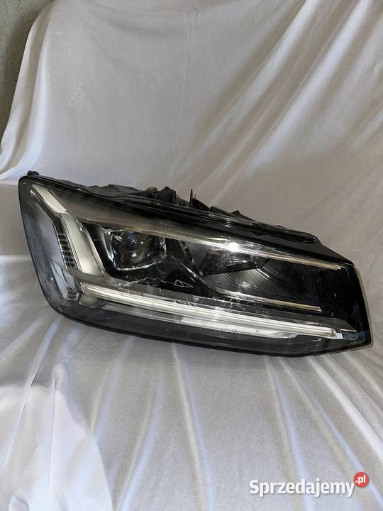 Reflektor Full LED prawy Audi Q2 uszkodzony Leszno