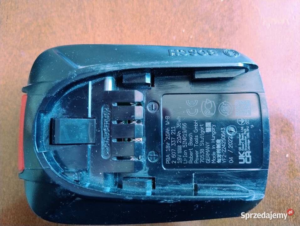 Bosch 18V 2 0Ah bateria akumulator sprawna Kraków