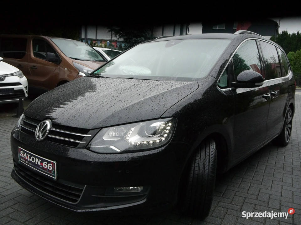 Volkswagen Sharan 20tdi 4x4 7osob Full Led Navi garażowany Częstochowa