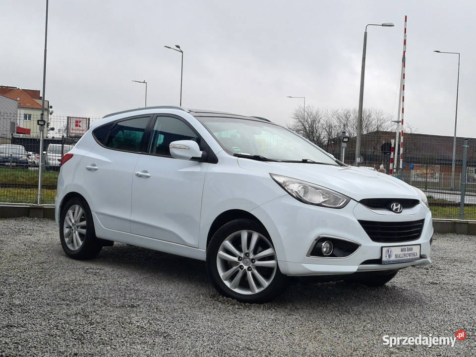 Hyundai ix35 4x4 Szyberdach Skóra Grzane Fotele Wągrowiec