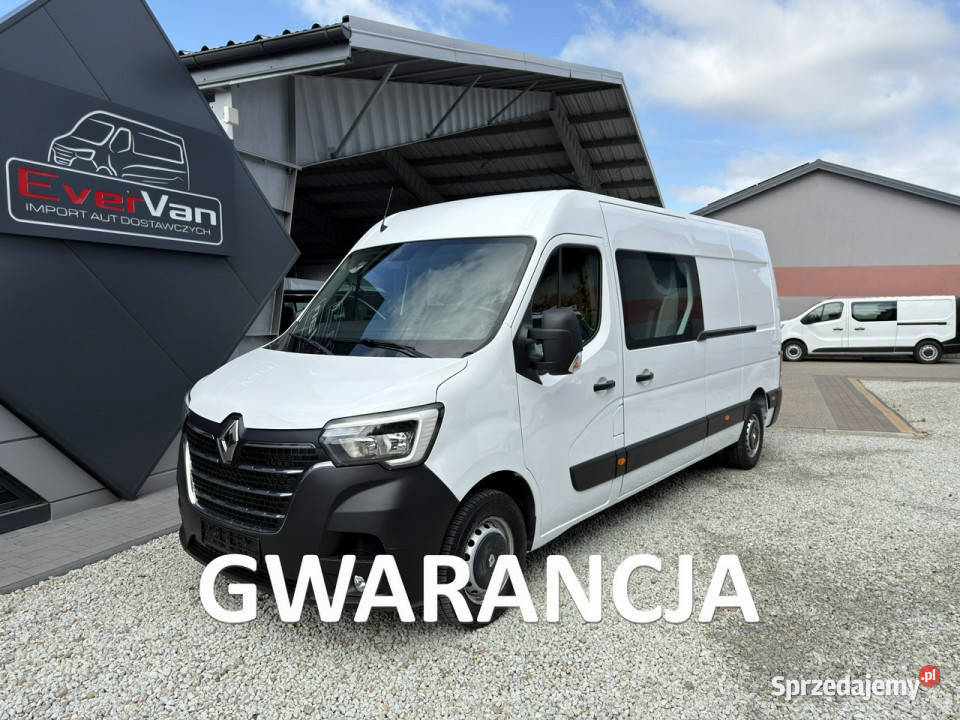 Renault Master L3H2 7 osobowy brygadówka lift
