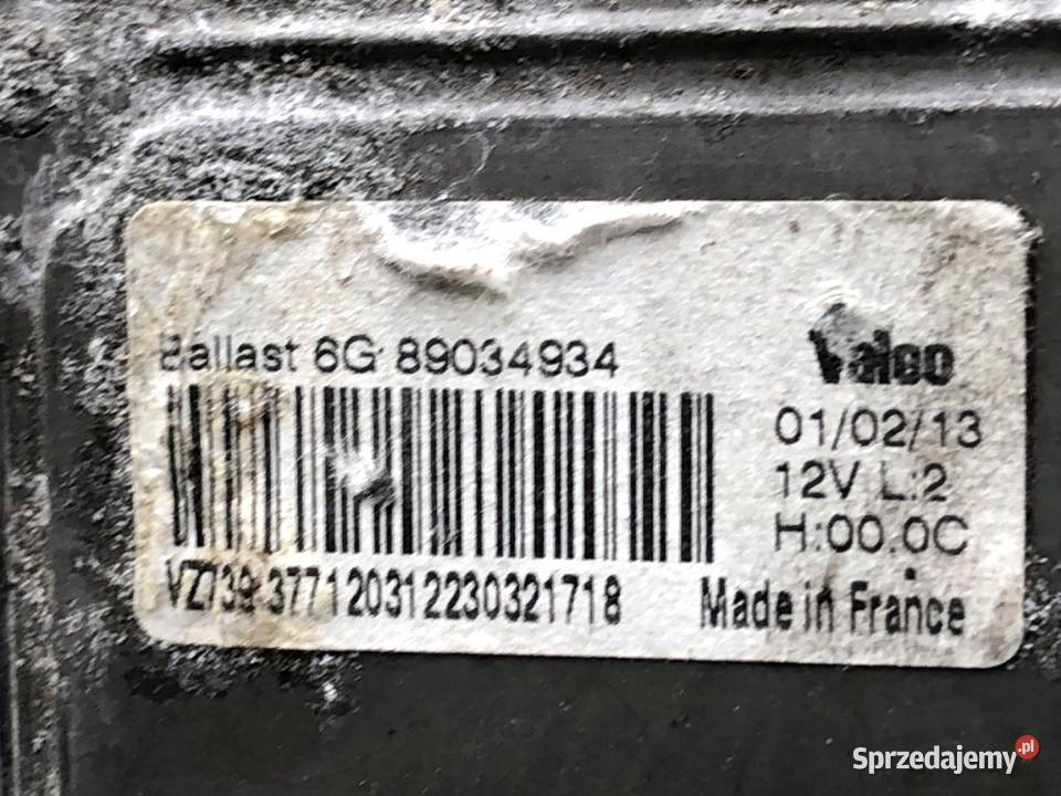 PRZETWORNICA XENON CITROEN C5 III 89034934 MODUŁ