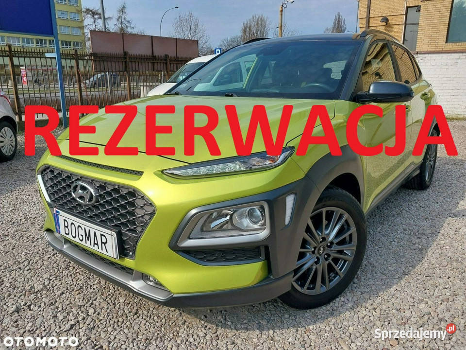 Hyundai Kona SALON 100 bezwypadkowy bogata czujnik parkowania