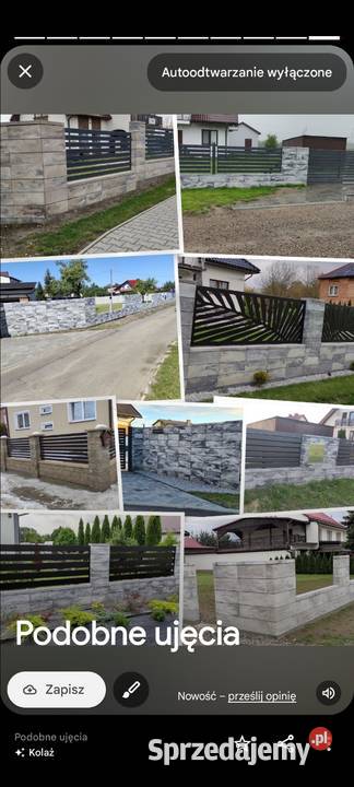 montaż ogrodzeń ogrodzenia ogrodzenie Posądza usługi budowlane