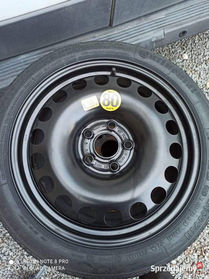 Opel Astra K koło dojazdowe zapasowe Dzierżoniów sprzedam